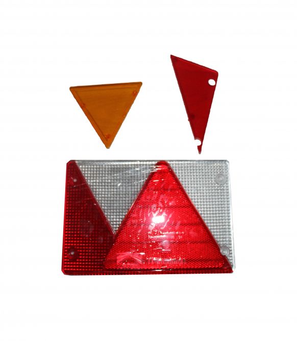 Luce Sinistra Multipoint Iv Multi Point 4 Disco Luce Vetro Di Ricambio Per Fanaleria Rimorchio - Lato Sinistro, Compatibile Con Aspöck 18-8484-007 Multipoint 4 Sinistro