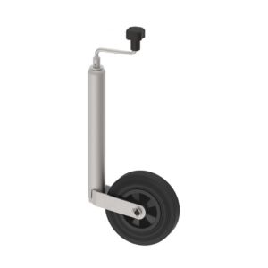Roue jockey téléscopique Ø48 + Collier