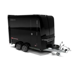 BRIAN JAMES Box Van Noir 350×160 / 2 essieux / Roues 12 pouces / 2700kg – 600-3516-27-2-12-B