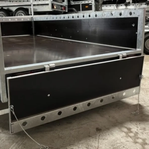 Ridelle arrière pour remorque VDM 150 cm / Bois