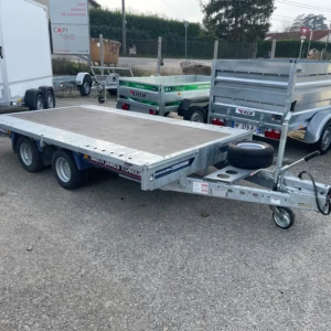Remorque plateau 3.1 x 1.88 m 3000kg Brian James Connect - année 2025