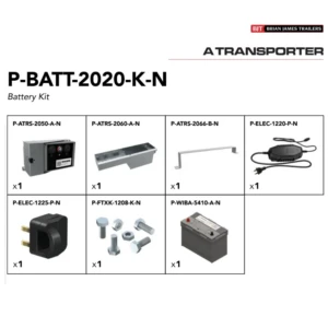 Kit Batterie embarquée A-Transporter 2025 - P-BATT-2020-K-N